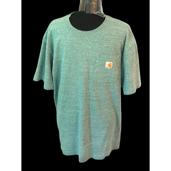 Carhartt Other - Carhartt Mens‎ Medium Light Green Pocket Short Sleeve T Shirt
